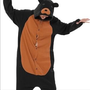 Kids Bear Costume - Black and Brown